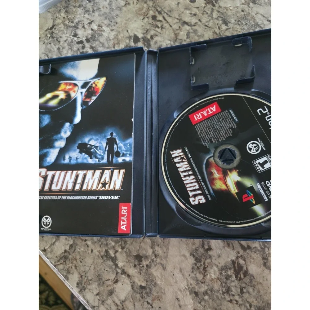 Atari Stuntman Sony PlayStation 2 Action Racing Driver Series T NTSC-U/C